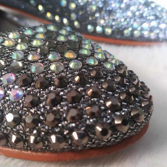 All-Over Rhinestone Studded Flats - Picture 7 of 9